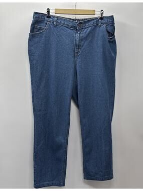 Woman Within Jeans Women’s Plus Size 20W Five Pockets, Zip Button 100% Cotton ￼